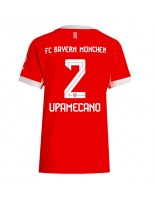 Ženske Nogometnih dresov Bayern Munich Dayot Upamecano #2 Domači 2025-26 Kratki rokavi
